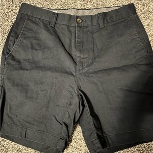 Black twill shorts sz30. Worn 1x